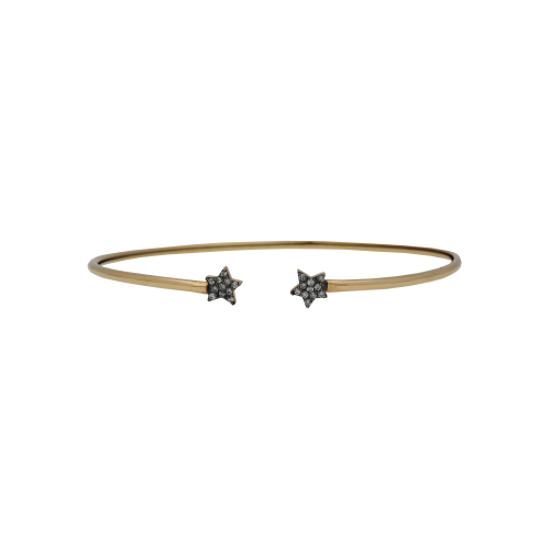 Accedi alla scheda di Bartorelli Italian Jewels BRACCIALE STELLE IN ORO ROSA E DIAMANTI GRIGI - B028/6-R