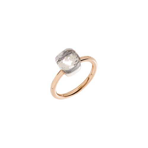 Accedi al prodotto correlato Pomellato ANELLO NUDO - ANELLO NUDO PETIT IN ORO ROSA CON CASTONE IN ORO BIANCO E TOPAZIO BIANCO SFACCETTATO - A.B403/O6/TB - PAB4030O6000000TB