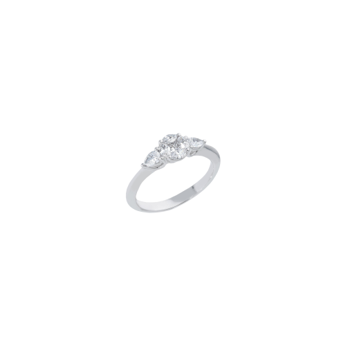 Accedi alla scheda di Bartorelli Italian Jewels ANELLO SOLITARIO IN ORO BIANCO CON DIAMANTI - VR25938DW