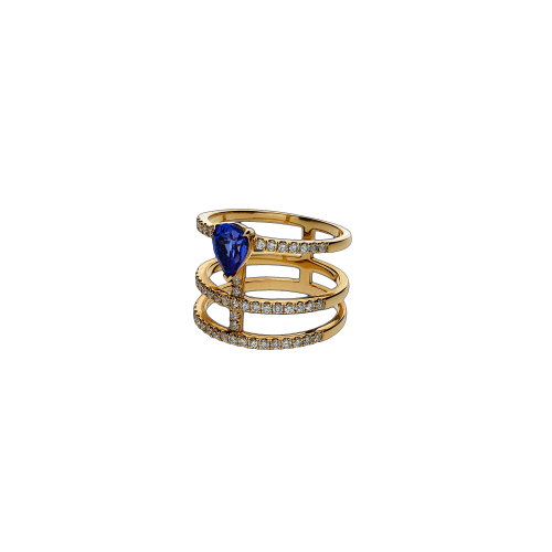 Accedi alla scheda di Bartorelli Italian Jewels ANELLO IN ORO ROSA, ZAFFIRO E DIAMANTI - 96024060