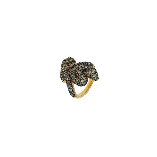 Accedi alla scheda di Bartorelli Italian Jewels ANELLO SERPENTE IN ORO ROSA E DIAMANTI - VR24699DBP