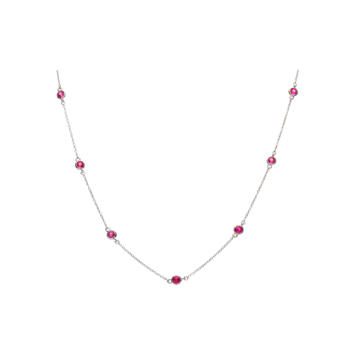 Accedi alla scheda di Bartorelli Italian Jewels COLLANA IN ORO BIANCO CON RUBINI - C053/1-R