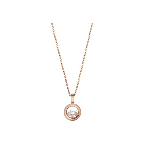 Accedi alla scheda di Chopard CHOPARD - COLLANA HAPPY DIAMONDS ICONS IN ORO ROSA E DIAMANTI - 79A018-5001 - 79A018
