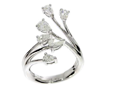 Accedi alla scheda di Bartorelli Italian Jewels ANELLO  IN ORO BIANCO E DIAMANTI BIANCHI - VR26787DW