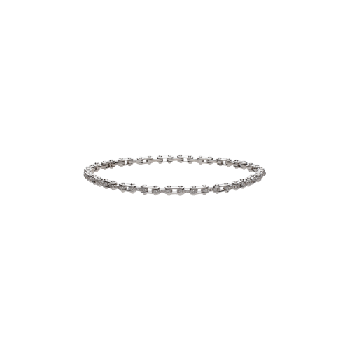 Accedi alla scheda di Bartorelli Italian Jewels BRACCIALE IN ORO BIANCO CON DIAMANTI BIANCHI E UN DIAMANTE NERO - VB09730DDK19W