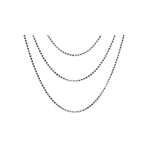 Accedi alla scheda di Bartorelli Italian Jewels COLLANA LUNGA IN ORO NERO E DIAMANTI NERI - COLL.DN