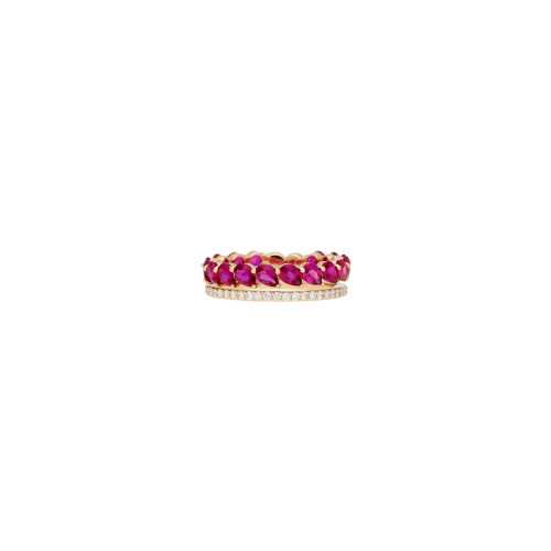 Accedi al prodotto correlato Bartorelli Italian Jewels ANELLO ORO ROSA DIAMANTI BIANCHI E RUBINI - VR27358RUDP