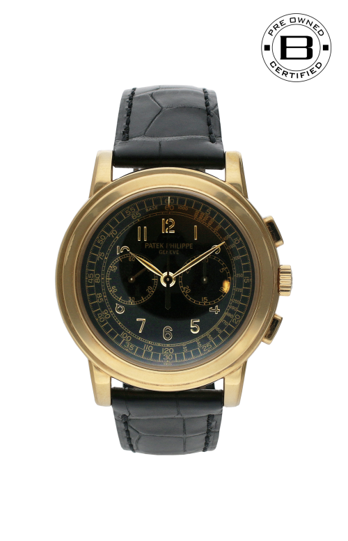 Accedi alla scheda di Patek Philippe PATEK PHILIPPE CHRONOGRAPH ORO GIALLO PELLE DI ALLIGATORE 42 MM  MANUALE - U-5070J-001