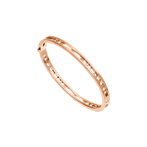 Accedi alla scheda di Bulgari BRACCIALE B.ZERO1 IN ORO ROSA CON LOGO BVLGARI LUNGO LA SPIRALE - BR858669 - BR858669