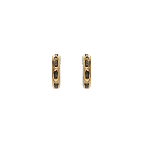 Accedi al prodotto correlato Bartorelli Italian Jewels ORECCHINI CERCHIO IN ORO ROSA E DIAMANTI NERI - VE27969DKP