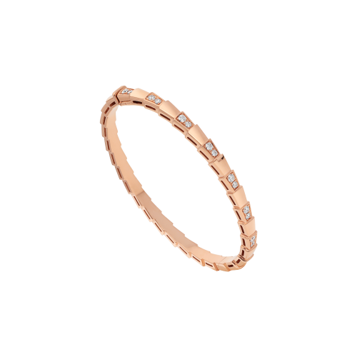 Accedi alla scheda di Bulgari BRACCIALE SERPENTI VIPER IN ORO ROSA E DIAMANTI - BR858319 - BR859369