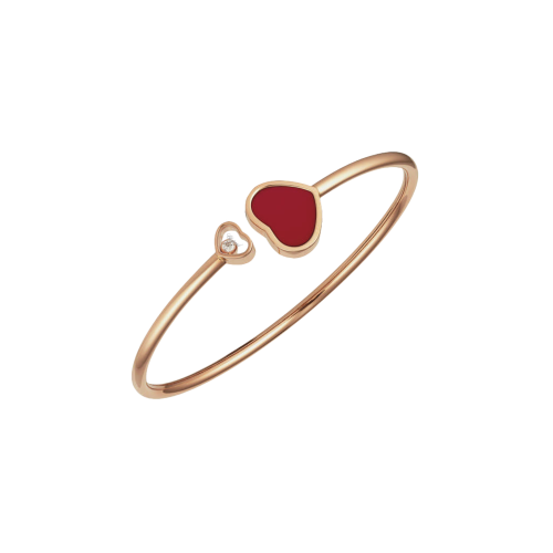 Accedi alla scheda di Chopard CHOPARD - BRACCIALE HAPPY HEARTS IN ORO ROSA ETICO, DIAMANTE, PIETRA ROSSA - 857482