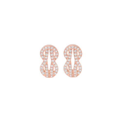 Accedi alla scheda di Fred ORECCHINI CHANCE INFINIE IN ORO ROSA E PAV&Eacute; DI DIAMANTI - 8B0267 - 8B0267