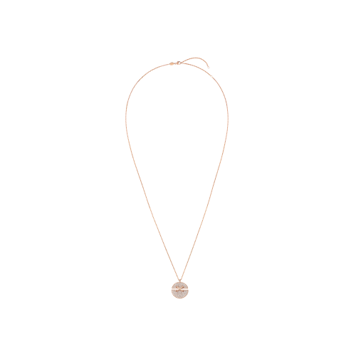 Accedi alla scheda di Chaumet CHAUMET - COLLANA JEUX DE LIENS HARMONY DIAMONDS MODELLO PICCOLO IN ORO ROSA CON DIAMANTI - 084221 - 084221