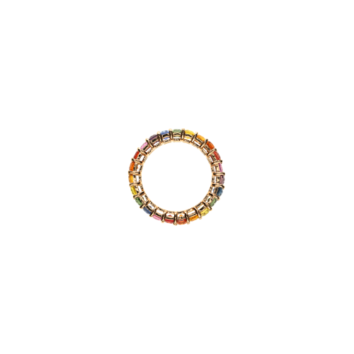 Accedi al prodotto correlato Bartorelli Italian Jewels ANELLO VERETTA IN ORO ROSA E ZAFFIRI MULTICOLOR - KR1001/MS