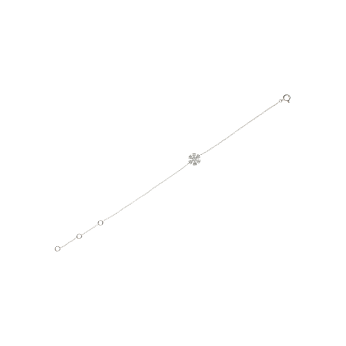 Accedi alla scheda di Bartorelli Italian Jewels BRACCIALE FIORE IN ORO BIANCO E DIAMANTI - 45080942