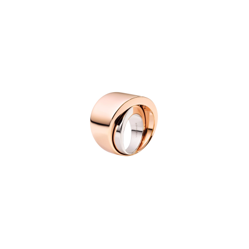 Accedi al prodotto correlato Vhernier ANELLO TOURBILLON IN ORO ROSA 18K E ORO BIANCO 18K NON RODIATO - PN1527A0101