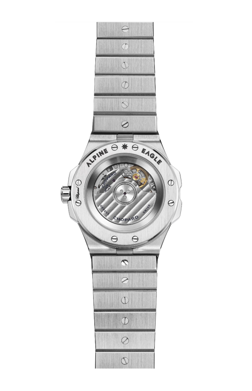 Accedi al prodotto correlato Chopard ALPINE EAGLE 36 MM, AUTOMATICO, LUCENT STEEL&trade;, DIAMANTI - 298601