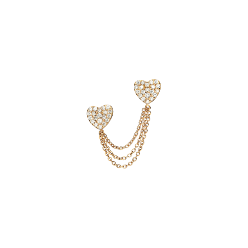 Accedi alla scheda di Bartorelli Italian Jewels MONO ORECCHINO IN ORO ROSA E DIAMANTI - O273/14-C