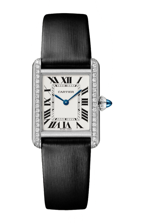 Accedi al prodotto correlato Cartier TANK MUST DE CARTIER, MODELLO PICCOLO, ACCIAIO, DIAMANTI,  QUARZO - W4TA0031