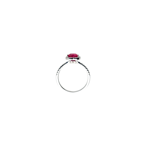 Accedi al prodotto correlato Bartorelli Italian Jewels ANELLO IN ORO BIANCO CON RUBINO CUORE  E DIAMANTI BIANCHI - 0003300R21