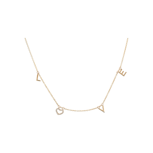 Accedi alla scheda di Bartorelli Italian Jewels COLLANA GIROCOLLO IN ORO ROSA CON SCRITTA 