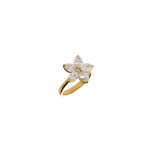 Accedi al prodotto correlato Bartorelli Italian Jewels ANELLO FIORE IN ORO ROSA CON DIAMANTI BIANCHI - A8593B/W-R