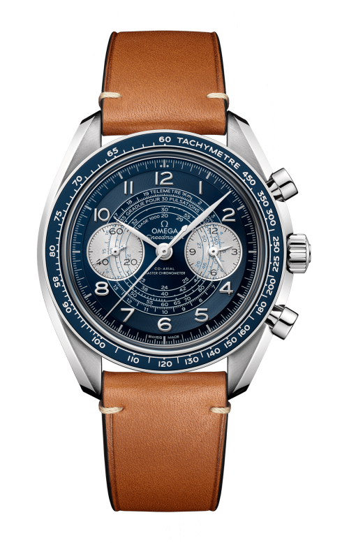 Accedi al prodotto correlato Omega SPEEDMASTER CHRONOSCOPE 43 MM, ACCIAIO SU PELLE - 329.32.43.51.03.001