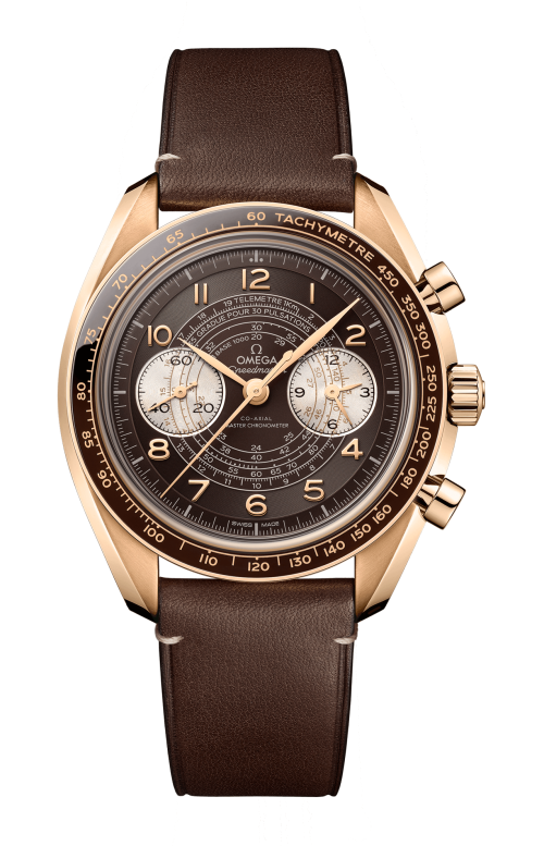 Accedi alla scheda di Omega SPEEDMASTER CHRONOSCOPE 43 MM, BRONZE GOLD SU PELLE - 329.92.43.51.10.001