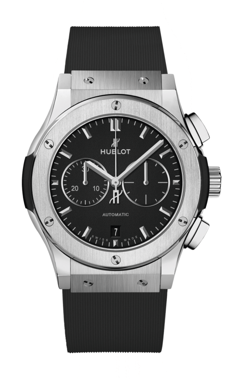 Accedi al prodotto correlato Hublot CLASSIC FUSION CHRONOGRAPH TITANIUM 42 MM - 541.NX.1171.RX