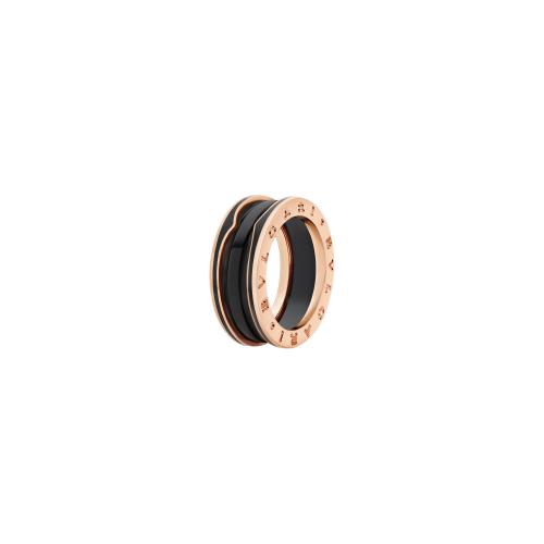 Accedi alla scheda di Bulgari ANELLO B.ZERO1 IN ORO ROSA E CERAMICA NERA - AN858853 - AN858853