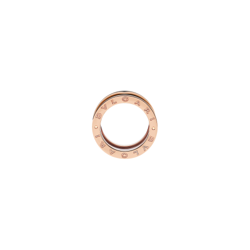 Accedi alla scheda di Bulgari ANELLO B.ZERO1 IN ORO ROSA E CERAMICA NERA - AN858853 - AN858853
