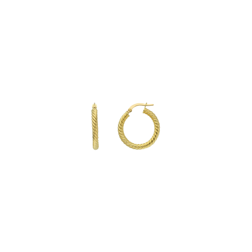 Accedi alla scheda di Bartorelli Italian Jewels ORECCHINI A CERCHIO IN ORO GIALLO CON MOTIVO A CORDA - M01
