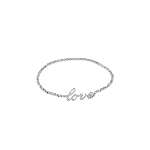 Accedi alla scheda di Bartorelli Italian Jewels BRACCIALE IN ORO BIANCO CON SCRITTA 