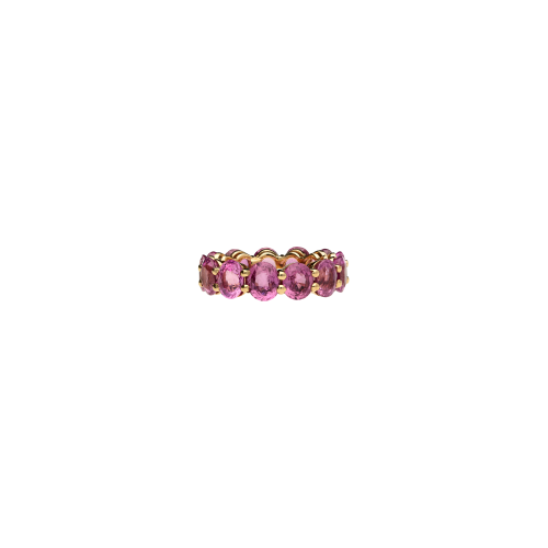 Accedi al prodotto correlato Bartorelli Italian Jewels ANELLO VERETTA IN ORO ROSA CON ZAFFIRI ROSA - PRT2P-OV/ZR