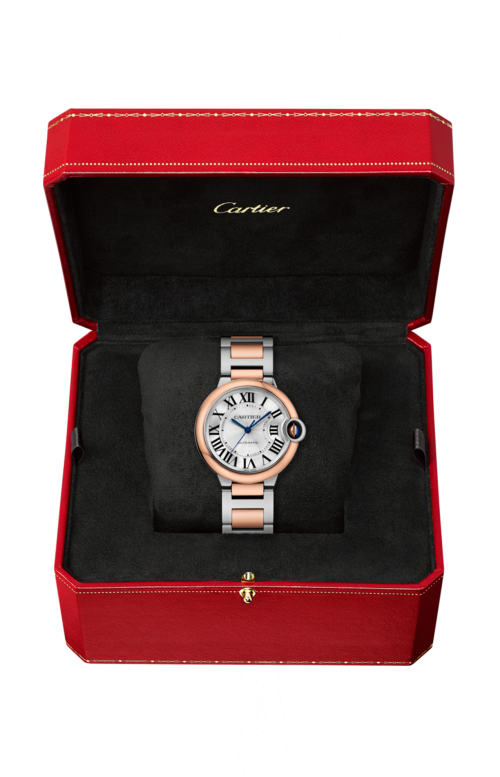 Accedi alla scheda di Cartier BALLON BLEU DE CARTIER 36 MM, AUTOMATICO, ACCIAIO, ORO ROSA - W2BB0033