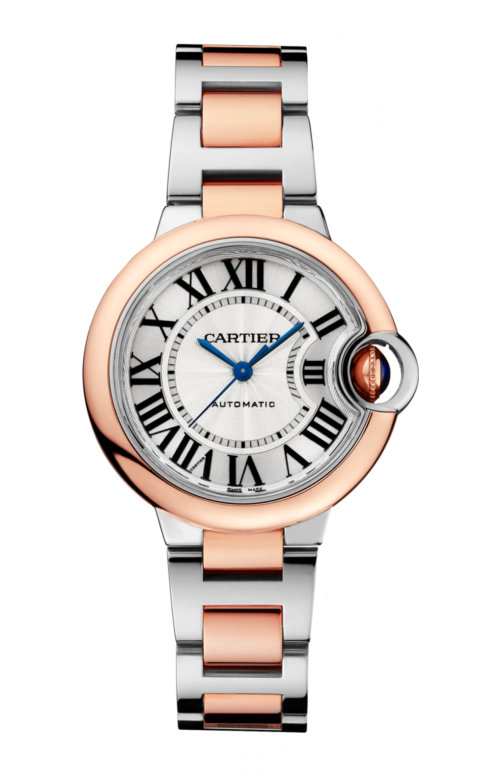 Accedi alla scheda di Cartier BALLON BLEU DE CARTIER 33 MM, AUTOMATICO, ACCIAIO, ORO ROSA - W2BB0032
