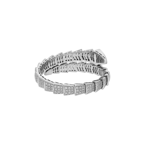 Accedi al prodotto correlato Bulgari BRACCIALE SERPENTI VIPER IN ORO BIANCO E FULL PAV&Egrave; DI DIAMANTI - BR855231 - BR855231