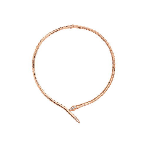 Accedi alla scheda di Bulgari COLLANA SERPENTI VIPER IN ORO ROSA E DIAMANTI - 357793 - CL860213