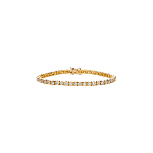 Accedi alla scheda di Bartorelli Italian Jewels BRACCIALE TENNIS IN ORO ROSA CON DIAMANTI BIANCHI - 329-L1051-H2-OR