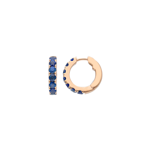 Accedi al prodotto correlato Bartorelli Italian Jewels ORECCHINI CERCHIETTO IN ORO ROSA E ZAFFIRI BLU - VE28699SBPS