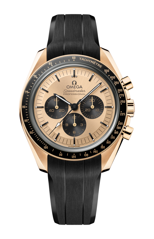 Accedi alla scheda di Omega SPEEDMASTER MOONWATCH PROFESSIONAL 42 MM, ORO MOONSHINE&trade; SU CAUCCI&Ugrave; - 310.62.42.50.99.001