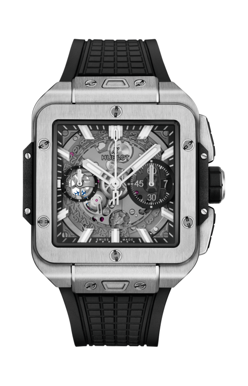 Accedi alla scheda di Hublot SQUARE BANG UNICO TITANIUM 42 MM - 821.NX.0170.RX