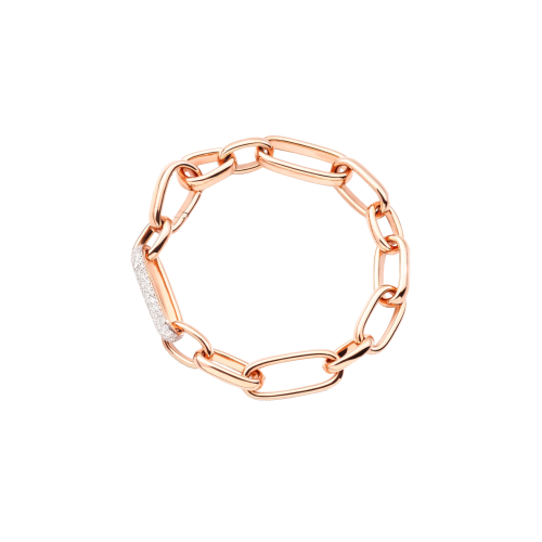Accedi alla scheda di Pomellato BRACCIALE ICONICA IN ORO ROSA CON DIAMANTI - PBB7129O7WHRDB000 - PBB7129O7WHRDB000