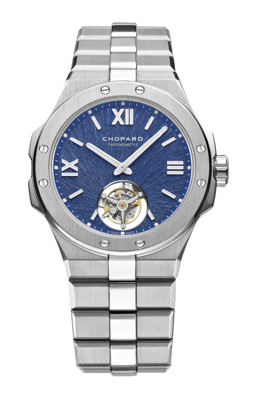 Accedi alla scheda di Chopard ALPINE EAGLE FLYIBG TOURBILLON 41 MM, AUTOMATICO, LUCENT STEEL&trade; - 298616