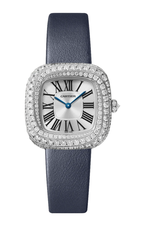 Accedi alla scheda di Cartier COUSSIN DE CARTIER, MODELLO MEDIO, QUARZO, ORO BIANCO, DIAMANTI - WJCS0003