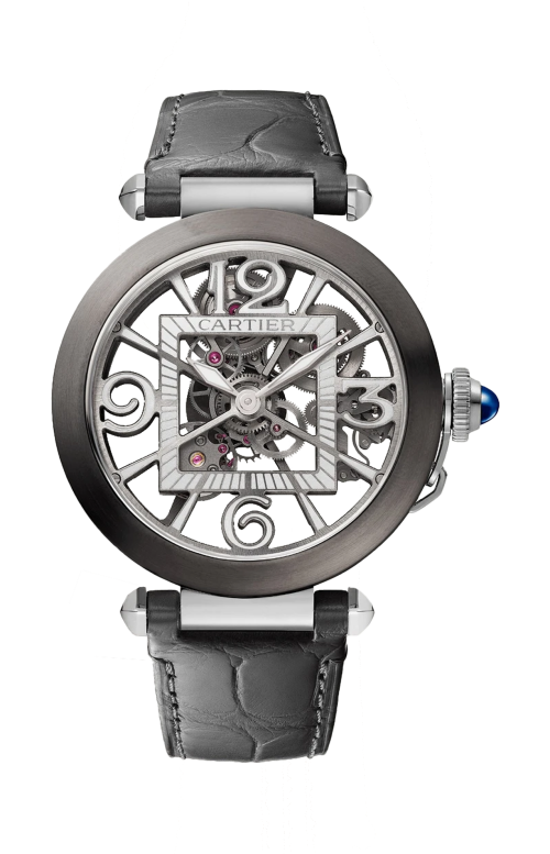 Accedi alla scheda di Cartier PASHA DE CARTIER, 41 MM, ACCIAIO, SCHELETRATO, AUTOMATICO - WHPA0017