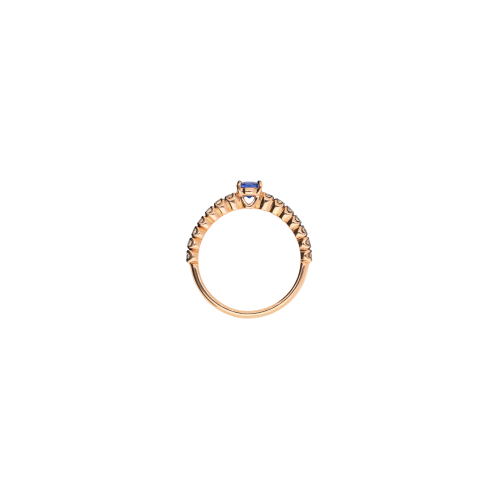Accedi al prodotto correlato Bartorelli Italian Jewels ANELLO IN ORO ROSA CON RUBINO E DIAMANTI BROWN - FA1141R007002N