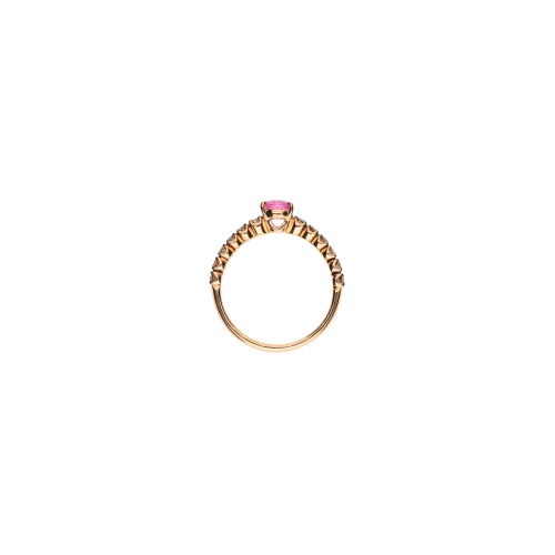 Accedi al prodotto correlato Bartorelli Italian Jewels ANELLO IN ORO ROSA CON ZAFFIRO ROSA E DIAMANTI BROWN TAGLIO BRILLANTE - FA1141R008002N