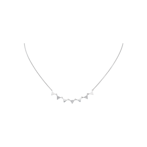 Accedi al prodotto correlato Bartorelli Italian Jewels COLLANA TRIANGOLI IN ORO BIANCO CON DIAMANTI - C054/33/1